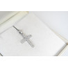 Λευκόχρυσος γυναικείος σταυρός 14 Καρατίων