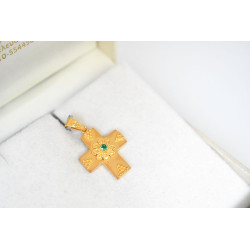 Χρυσός γυναικείος σταυρός 14 Καρατίων