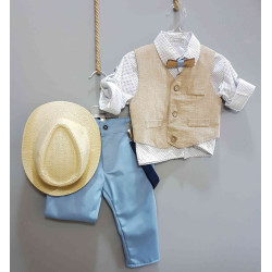 Βαπτιστικά Ρούχα για Αγόρια Carousel