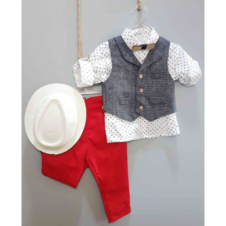 Βαπτιστικά Ρούχα για Αγόρια Carousel