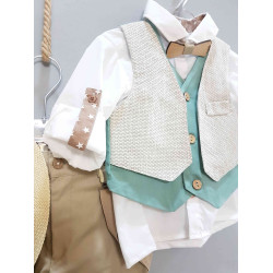 Βαπτιστικά Ρούχα για Αγόρια Carousel