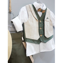 Βαπτιστικά Ρούχα για Αγόρια Carousel