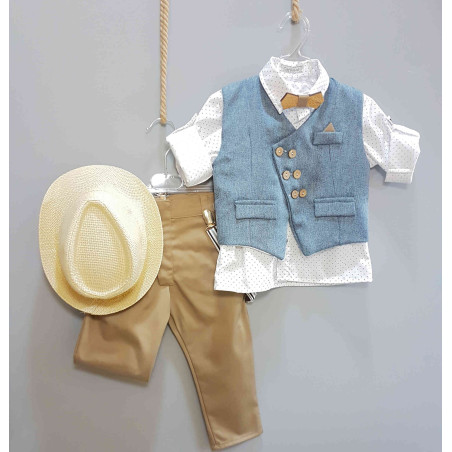 Βαπτιστικά Ρούχα για Αγόρια Carousel