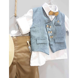 Βαπτιστικά Ρούχα για Αγόρια Carousel