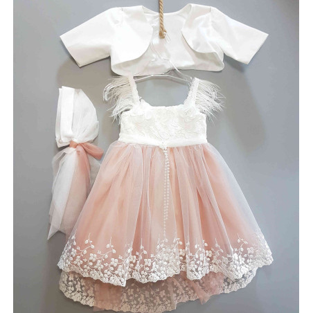 Βαπτιστικό Ρούχο για Κορίτσι Carousel