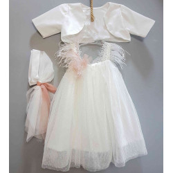 Βαπτιστικό Ρούχο για Κορίτσι Carousel