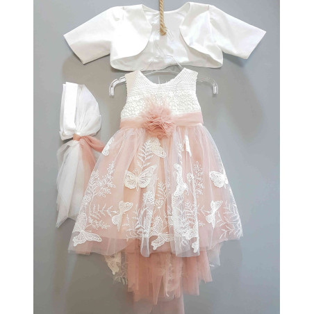 Βαπτιστικό Ρούχο για Κορίτσι Carousel