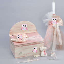 ΠΑΚΕΤΟ ΒΑΠΤΙΣΗΣ ΓΙΑ ΚΟΡΙΤΣΑΚΙ ΚΟΥΚΟΥΒΑΓΙΑ ΜΕ ΡΟΥΧΟ MAKIS TSELIOS ΠΚ-388