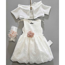 ΣΕΤ ΒΑΠΤΙΣΗΣ ΓΙΑ ΚΟΡΙΤΣΑΚΙ ΚΟΥΚΟΥΒΑΓΙΑ ΜΕ ΡΟΥΧΟ MAKIS TSELIOS ΠΚ-388