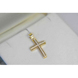 Χρυσός γυναικείος σταυρός 14 Καρατίων