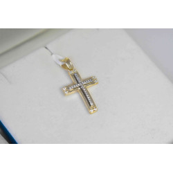 Χρυσός γυναικείος σταυρός 14 Καρατίων