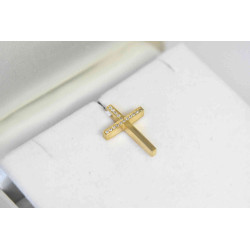 Χρυσός γυναικείος σταυρός 14 Καρατίων