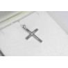 Λευκόχρυσος γυναικείος σταυρός 14 Καρατίων