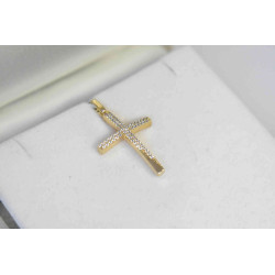 Χρυσός γυναικείος σταυρός 14 Καρατίων