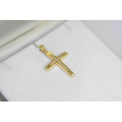 Χρυσός γυναικείος σταυρός 14 Καρατίων