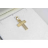 Χρυσός αντρικός σταυρός 14 Καρατίων