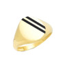 Δαχτυλίδι Ανδρικό Από Χρυσό 14 Καρατίων