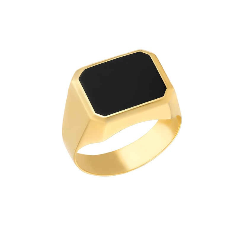 Δαχτυλίδι Ανδρικό Από Χρυσό 14 Καρατίων
