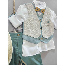 Βαπτιστικά Ρούχα για Αγόρια Carousel