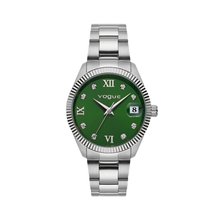 VOGUE New Bliss Crystals Gold case with Stainless Steel Bracelet 2020815342