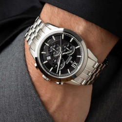 Festina Ρολόι Χρονογράφος Μπαταρίας Με Ασημί Μεταλλικό Μπρασελέ F20040/4