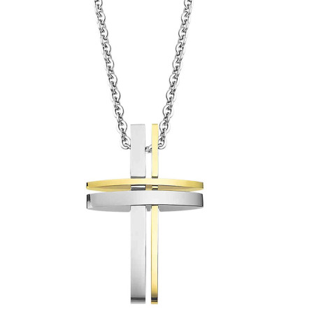 Σταυρός από ανοξείδωτο ατσάλι της Lotus Style