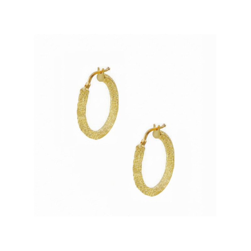 Σκουλαρίκια Κρίκοι από Χρυσό 14 Καρατίων