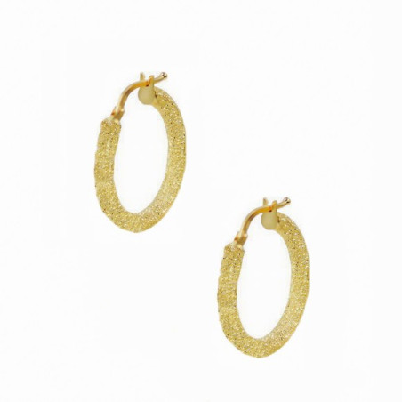 Σκουλαρίκια Κρίκοι από Χρυσό 14 Καρατίων