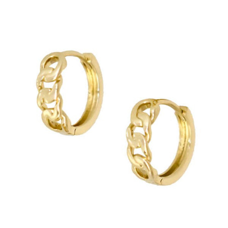 Σκουλαρίκια Κρίκοι από Χρυσό 14 Καρατίων