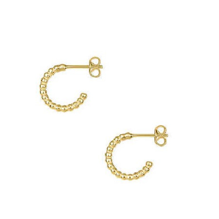 Σκουλαρίκια Κρίκοι από Χρυσό 14 Καρατίων