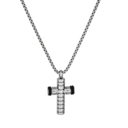 ανδρικός σταυρος από ανοξείδωτο ατσάλι