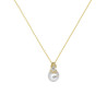 Κολιέ χρυσό 9 καρατίων με μαργαριτάρι