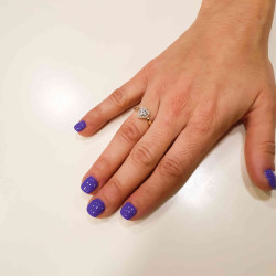 Δαχτυλίδι καρδιά από χρυσό 14 καρατίων