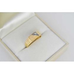 Δαχτυλίδι Ανδρικό Από Χρυσό 14 Καρατίων