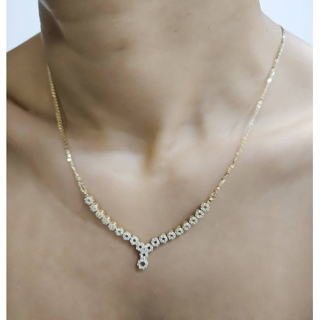 Κολιέ χρυσό 9 καρατίων