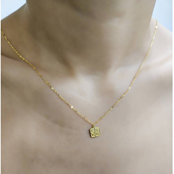 Κολιέ κωνσταντινάτο χρυσό 9 καρατίων