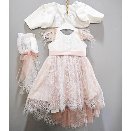 Βαπτιστικό Ρούχο για Κορίτσι Carousel