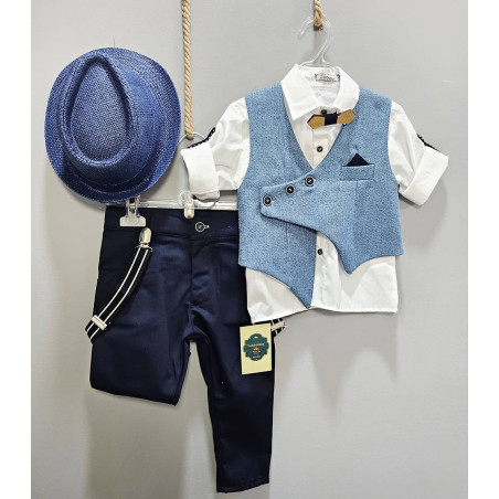 Βαπτιστικά Ρούχα για Αγόρια Carousel