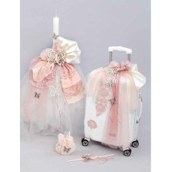 ΠΑΚΕΤΟ ΒΑΠΤΙΣΗΣ ΓΙΑ ΚΟΡΙΤΣΑΚΙ ΠΕΤΑΛΟΥΔΑ ΜΕ ΡΟΥΧΟ Guy Laroche ΠΚ-217