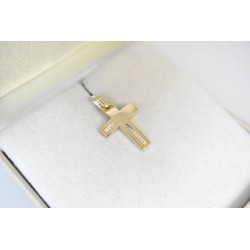 χρυσος γυναικείος Σταυρός Με Αλυσίδα 9 Καρατίων
