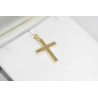 Χρυσός Ανδρικός σταυρός με αλυσίδα 14 Καρατίων