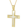 Χρυσός Ανδρικός Σταυρός Με Αλυσίδα 14 Καρατίων
