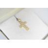 Χρυσός αντρικός σταυρός 14 Καρατίων