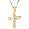 Χρυσός γυναικείος σταυρός 14 Καρατίων