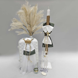 ΠΑΚΕΤΟ ΒΑΠΤΙΣΗΣ ΓΙΑ ΑΓΟΡΑΚΙ ΜΕ ΣΤΑΥΡΟ ΧΡΥΣΟ 14 ΚΑΡΑΤΙΩΝ 12τμχ ΠΑΚ-97