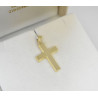 Χρυσός Ανδρικός σταυρός με αλυσίδα 14 Καρατίων