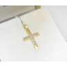 Χρυσός αντρικός σταυρός 14 Καρατίων