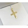 Χρυσός αντρικός σταυρός 14 Καρατίων