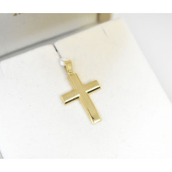 Χρυσός αντρικός σταυρός 14 Καρατίων