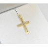 Χρυσός αντρικός σταυρός 14 Καρατίων